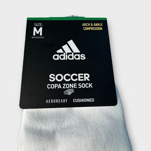 NWT Adidas Unisex Soccer Socks - Picture 2 of 4
